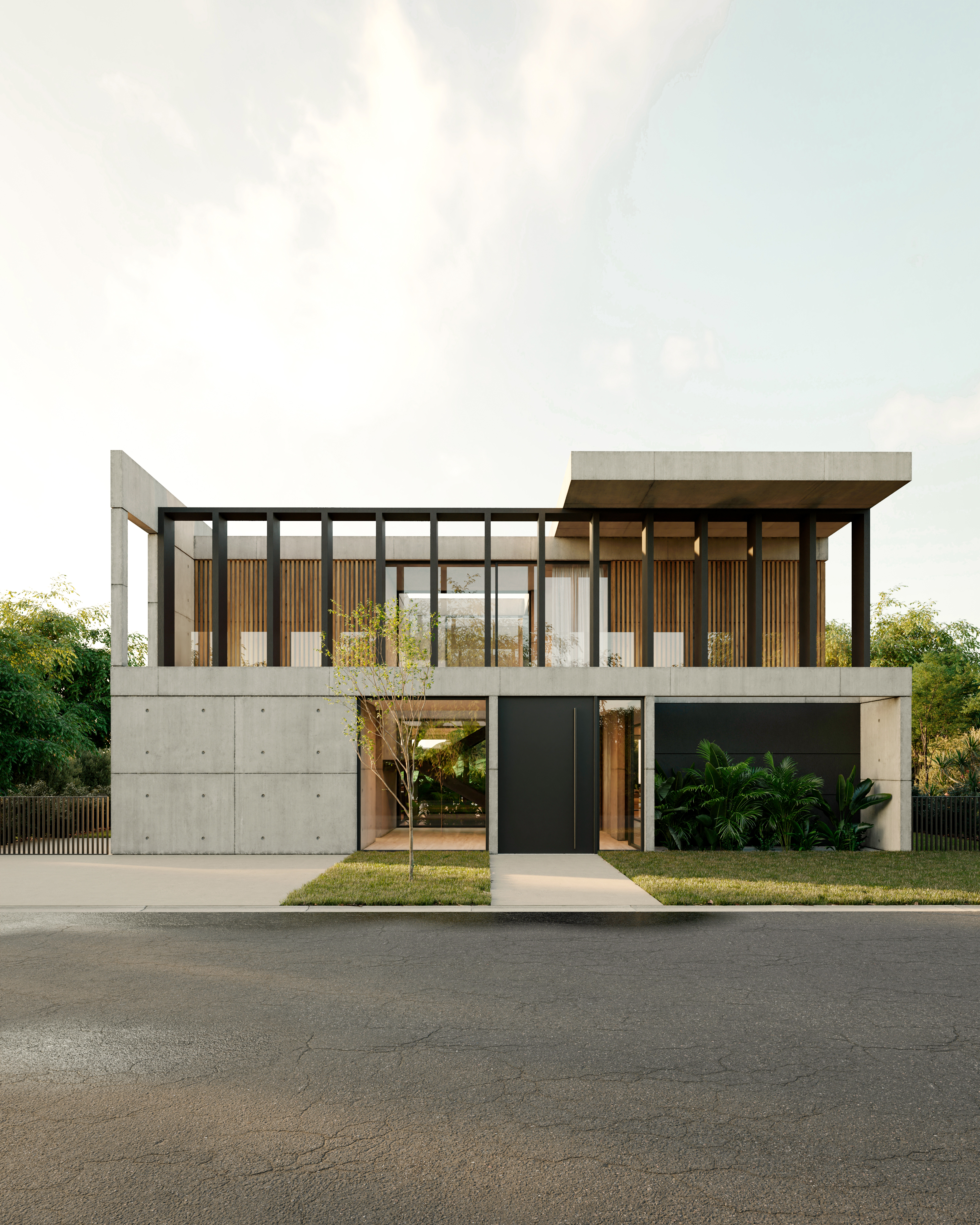 Casa residencial contemporánea en Los Cardales, Buenos Aires, Argentina