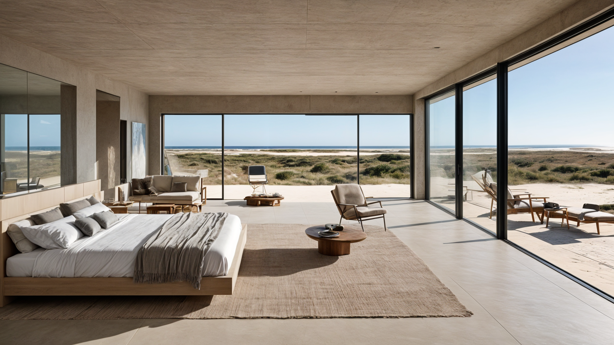 Vista exterior casa residencial Punta del Este Uruguay