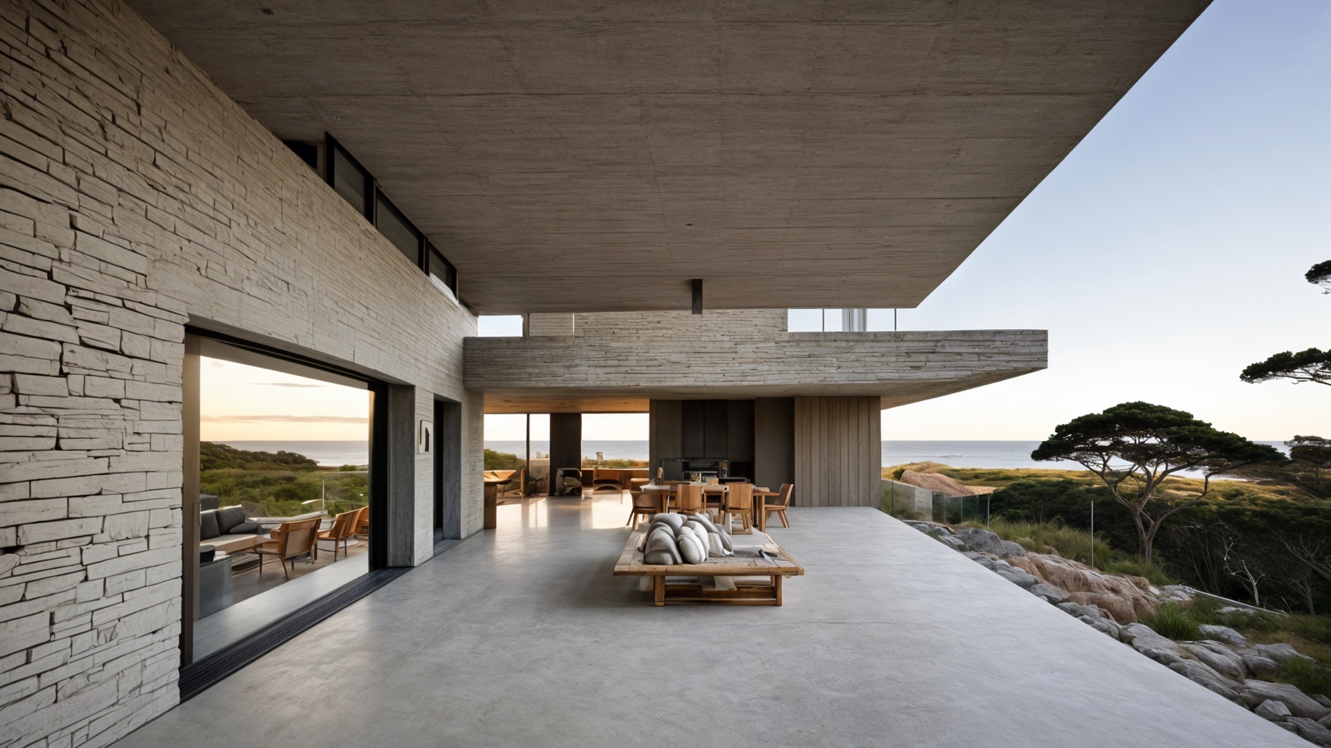 Casa contemporánea costa uruguaya Parral Ferrero